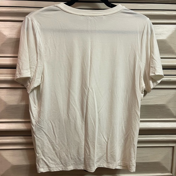 Contemporaine exclusivitë simons white front knot top - Picture 3 of 5